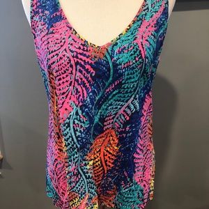 COPY - Lilly Pulitzer Ocean Themed Casual Tank